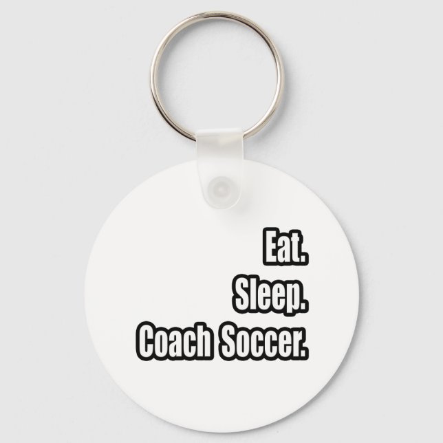 Ät. Sov. Coach Soccer. Nyckelring (Framsida)