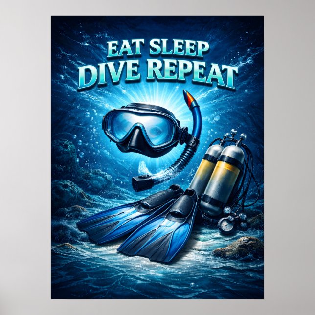 Ät Sov Dyk Eld Poster (Framsidan)