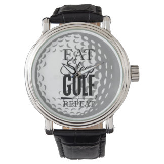 Ät,Sov, Golf, Reptera Armbandsur