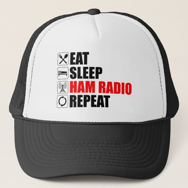 Ät. Sov. Ham Radio. Upprepa Keps (Framsida)