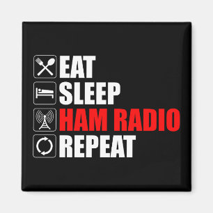 Ät. Sov. Ham Radio. Upprepa Magnet