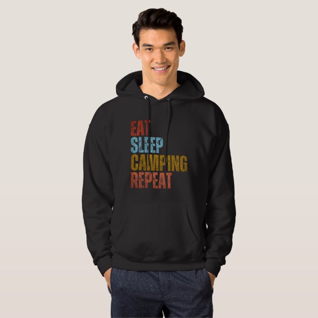ÄT SOV KAMPAR REPEAT HOODIE (Hel framsida)