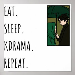 Ät. Sov. Kdrama. Upprepa Poster