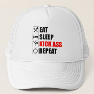 Ät. Sov. Kick-Ass. Upprepa Keps