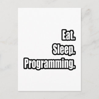 Ät. Sov. Programplanering. Vykort