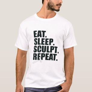 Ät. Sov. Skuld. Upprepa. T Shirt