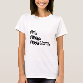 Ät. Sov. Spara Lives. Tee