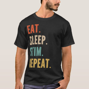 Ät. Sov. Stim. Upprepa. - neurologisk mångfald T Shirt