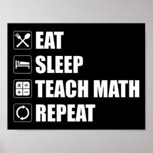 Ät. Sov. Teach Math. Upprepa Poster