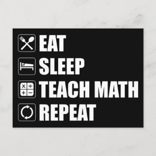 Ät. Sov. Teach Math. Upprepa Vykort