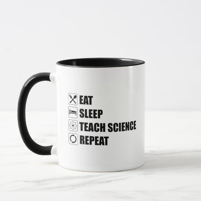Ät. Sov. Teach Science. Upprepa Mugg (Vänster)