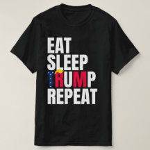 Ät Sov Trump Upprepa President Trump Omval 