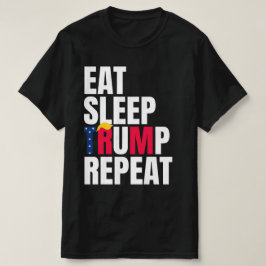Ät Sov Trump Upprepa President Trump Omval  T Shirt
