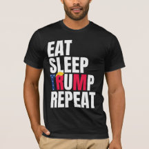 Ät Sov Trump Upprepa President Trump Omval 