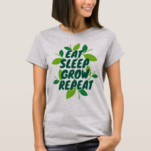 Ät Sov Väx Repat T-shirt för Homesteaders
