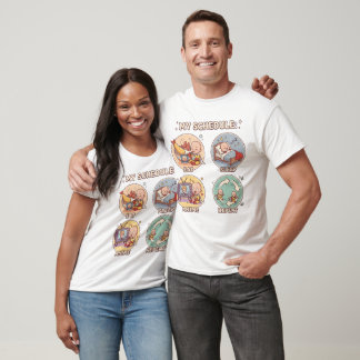 Ät Sova Anime Upprepa - Rolig Weeb-rutin T Shirt