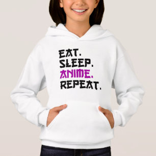 Ät Sova Anime Upprepa T Shirt