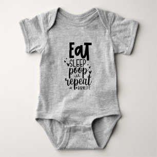 Ät Sova bajsa Upprepa T Shirt