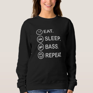 Ät Sova Bas Repetera Elbas T Shirt