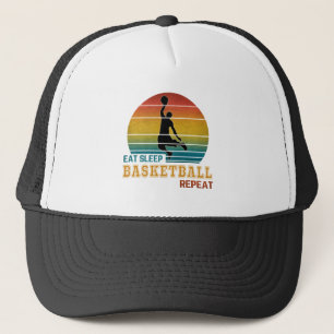 Ät Sova Basketboll Upprepa Keps