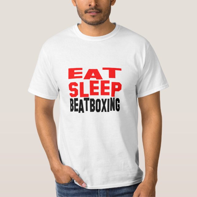 Ät Sova Beatboxing T Shirt (Framsida)