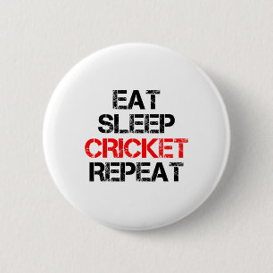 Ät Sova Cricket Upprepa Lag Liga Amatör Proffs Knapp
