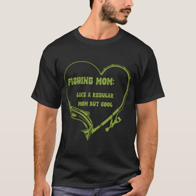 Ät Sova Fiska Upprepa - Roligt Fiske T Shirt (Framsida)