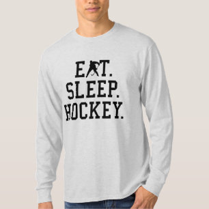Ät Sova Hockey - Hockeyälskare T Shirt