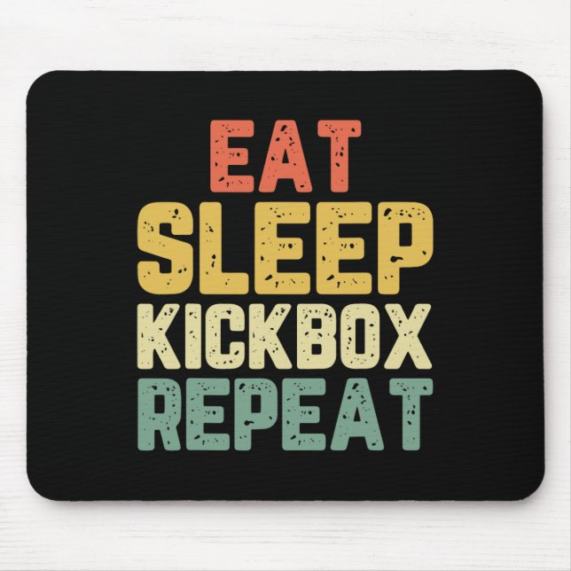 Ät Sova Kickboxa Upprepa Kickboxning Kick Boxning  Musmatta (Framsidan)