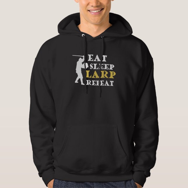 Ät Sova LARP Repetera Hoodie (Framsida)
