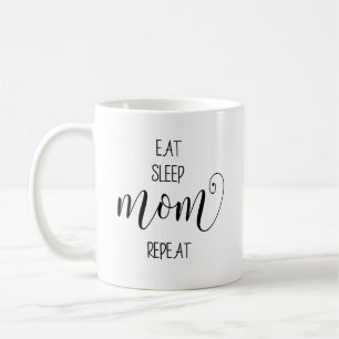 Ät Sova Mamma Citat Kaffemugg