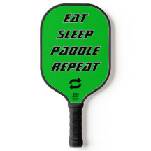 Ät Sova Paddle Upprepa - Anpassningsbar Pickleball