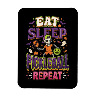 Ät Sova Pickleball Upprepa Pickleball Magnet