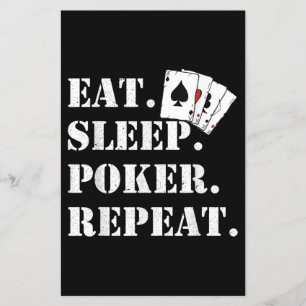 Ät Sova Poker Upprepa Kasino Citat Poker Flygblad