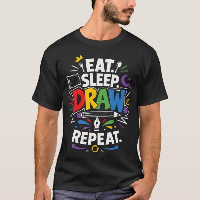 Ät Sova Rita T Shirt (Framsida)