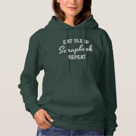 Ät Sova Scrapbook Upprepa Scrapbooking T Shirt