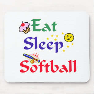 Ät Sova Softboll Musmatta