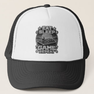 Ät Sova Spela Upprepa T-Shirt Keps