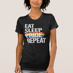 Ät Sova Stolthet Upprepa T Shirt
