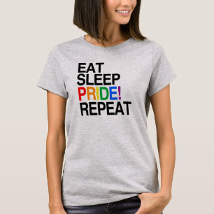Ät Sova Stolthet Upprepa Tee Shirt