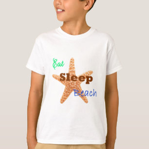 Ät Sova Strand - Barn Sweatshirt T-shirt