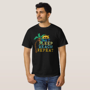 Ät Sova Strand Repeater T Shirt