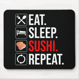 Ät. Sova. Sushi. Repetera Musmatta