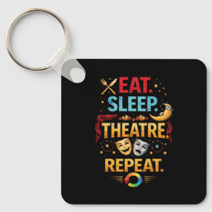 Ät, Sova, Teater, Repetera Nyckelring