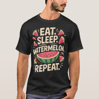 Ät Sova Vattenmelon T Shirt