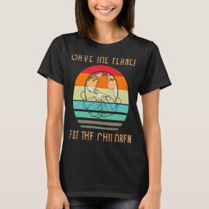 Ät Spädbarn Räddar planetet barn som klättrar upp T Shirt