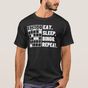 Ät Ssov Bingo Upprepa kasino Bingo 1 T Shirt