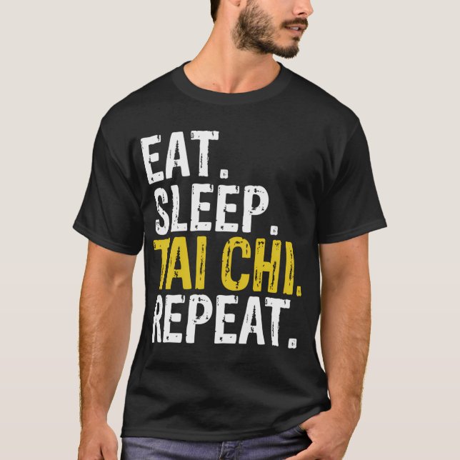 Ät Ssov Tai Chi Repeat Co. T Shirt (Framsida)