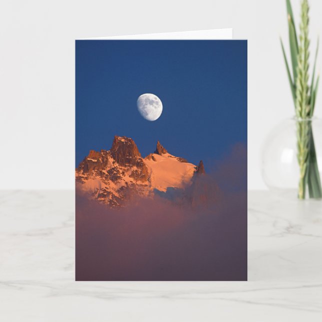 At Sunrise | Aiguille du Plan Chamonix, France Kort (Framsida)