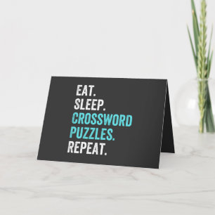 Ät.Sväng. Crossword Puzzles. Upprepa. Helgkort
